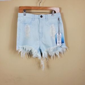 Show Me Your Mumu Wyoming High Waisted Shorts